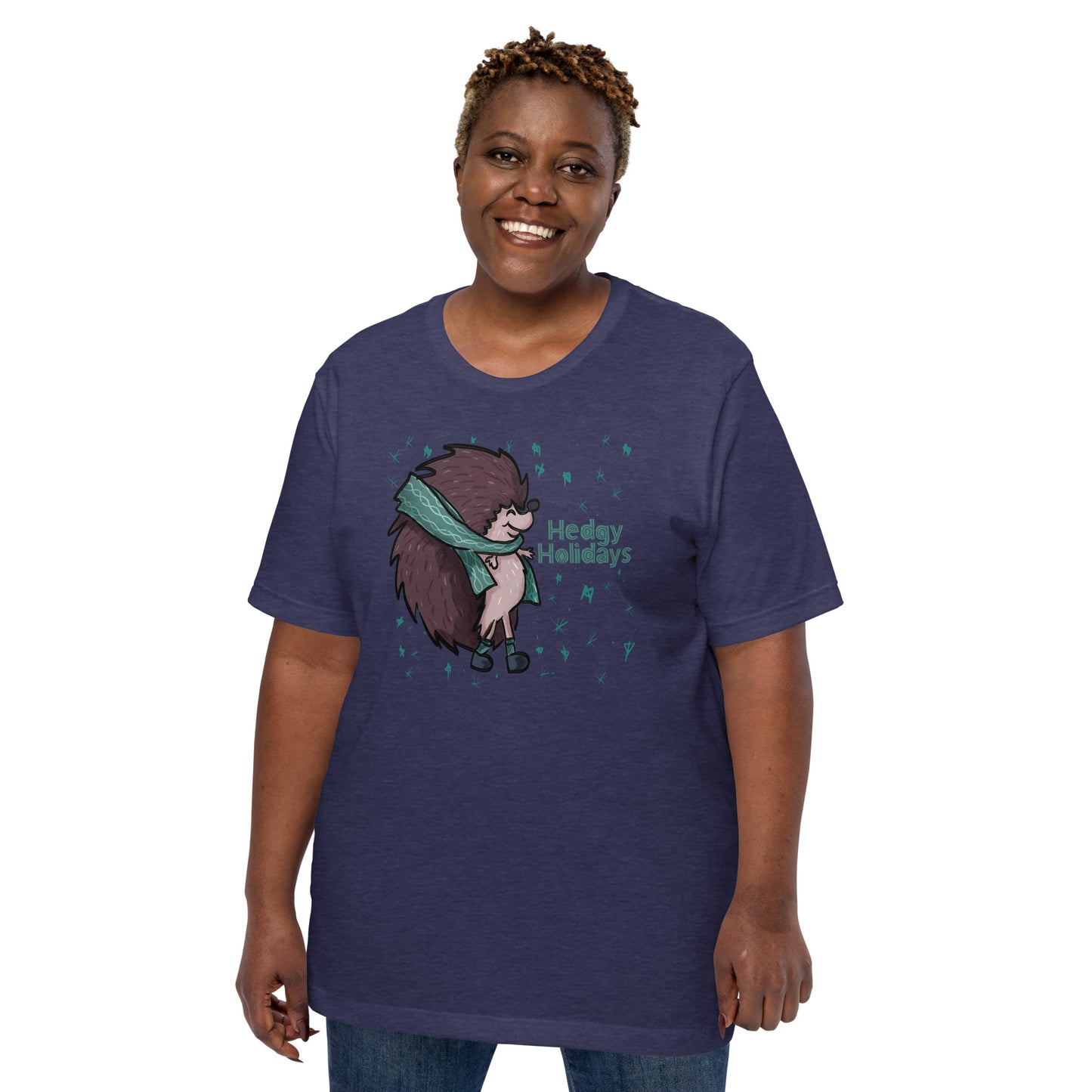 Hedgy Holidays: Hedgehog Adult Tee