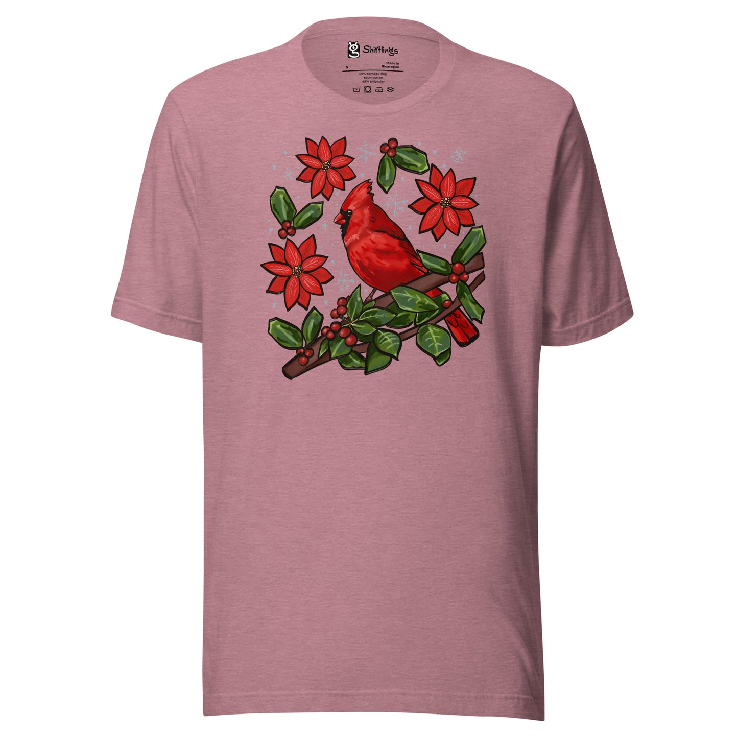 Majestic Cardinal Vibes: Adult Tee