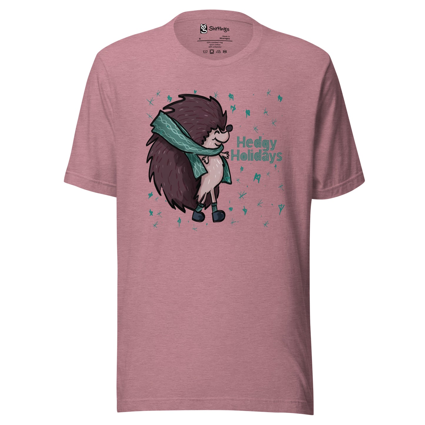 Hedgy Holidays: Hedgehog Adult Tee