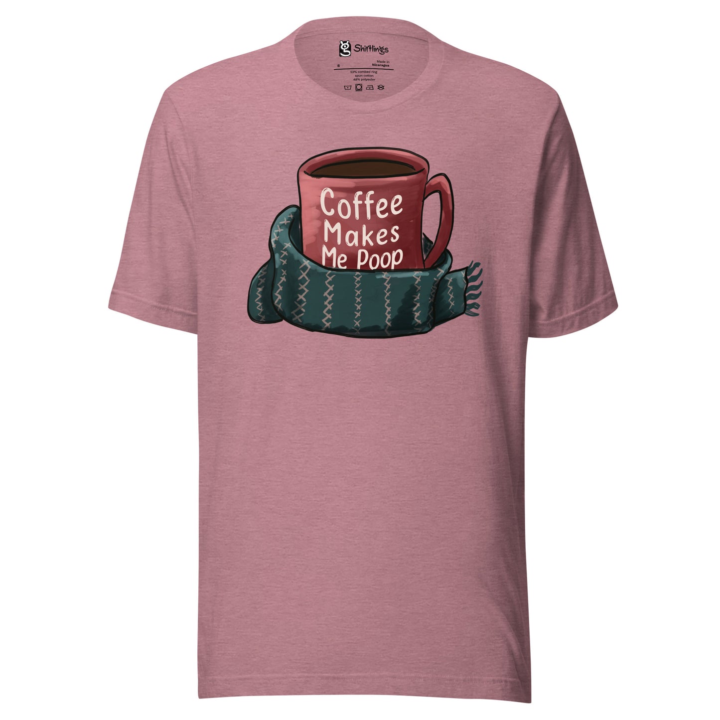 Caffeine Confessions: 'Coffee Makes Me Poop' Tee