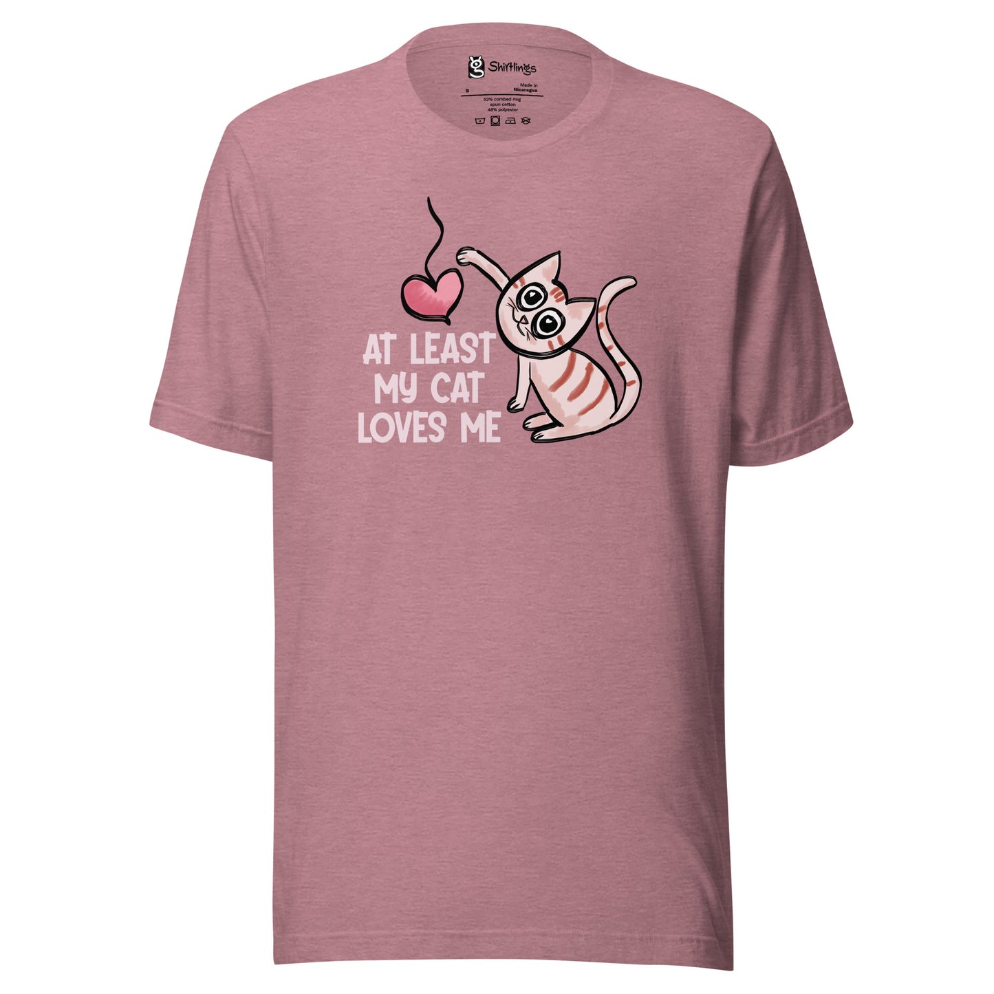 Purr-fect Love: At Least My Cat Loves Me Tee