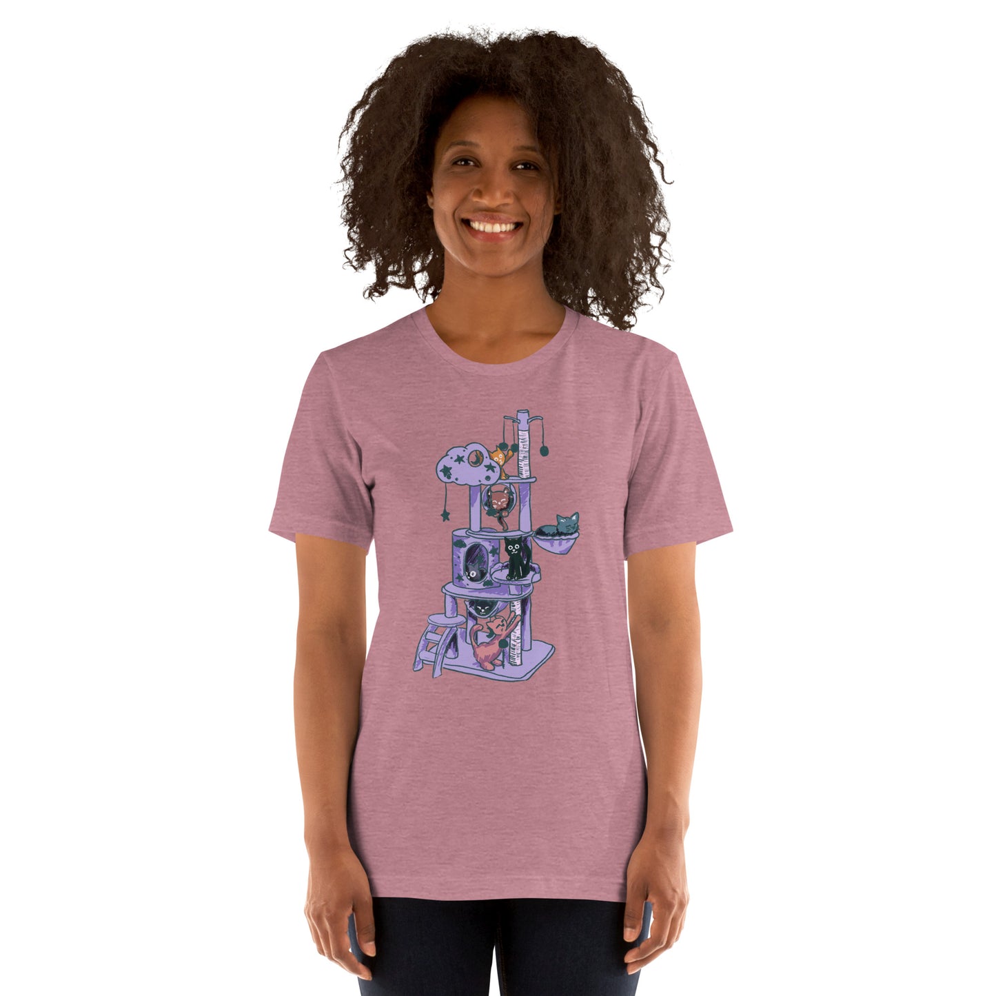 Stellar Feline Fiesta: Catnip Dreams Tee