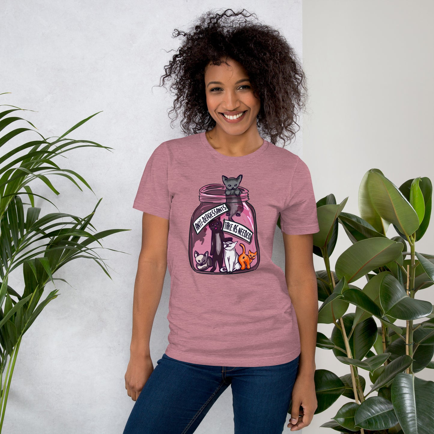 Feline Therapy Delight: Anti-Depressant Kittens Tee