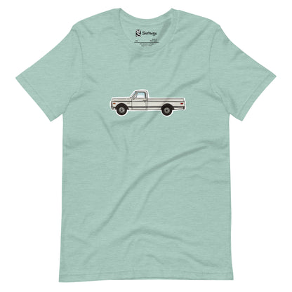 Retro Ride: '70s White C-10 Pickup Tee