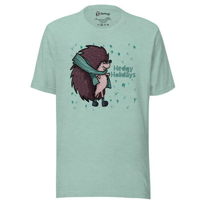 Hedgy Holidays: Hedgehog Adult Tee