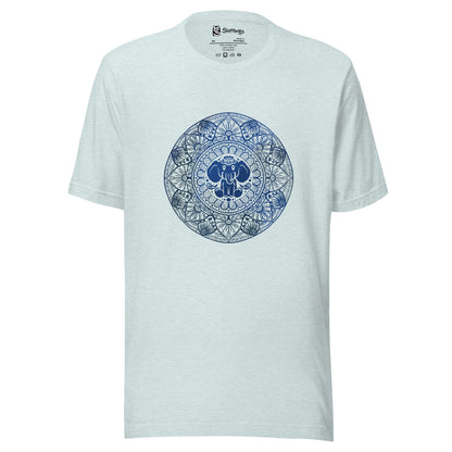 Elephant Elegance: Mandala Majesty Tee