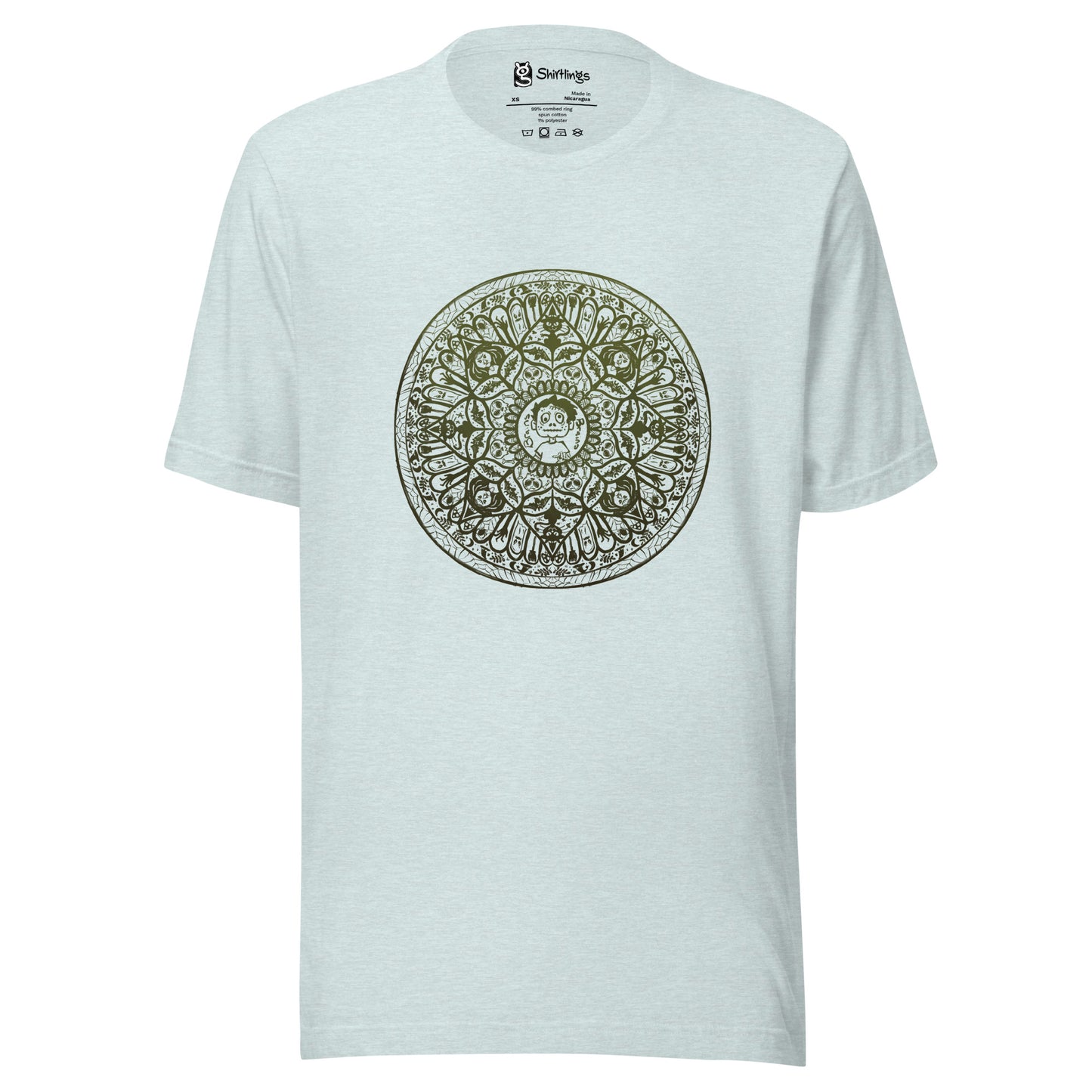 Mandala of the Macabre: Zombie-Centric Tee