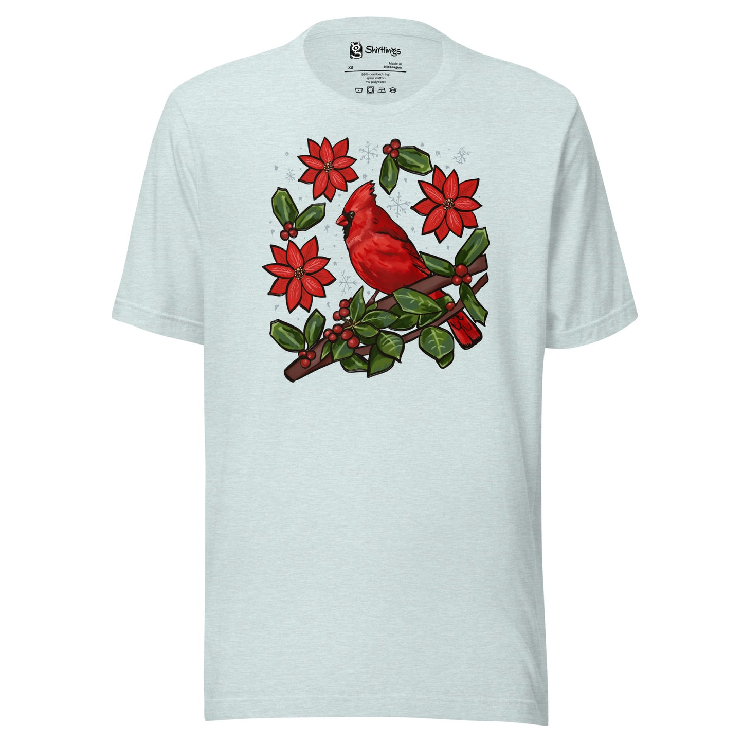 Majestic Cardinal Vibes: Adult Tee