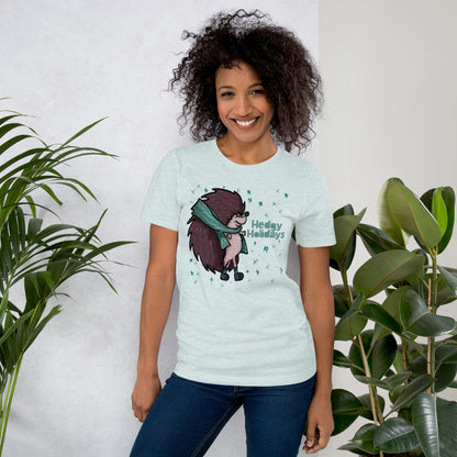 Hedgy Holidays: Hedgehog Adult Tee