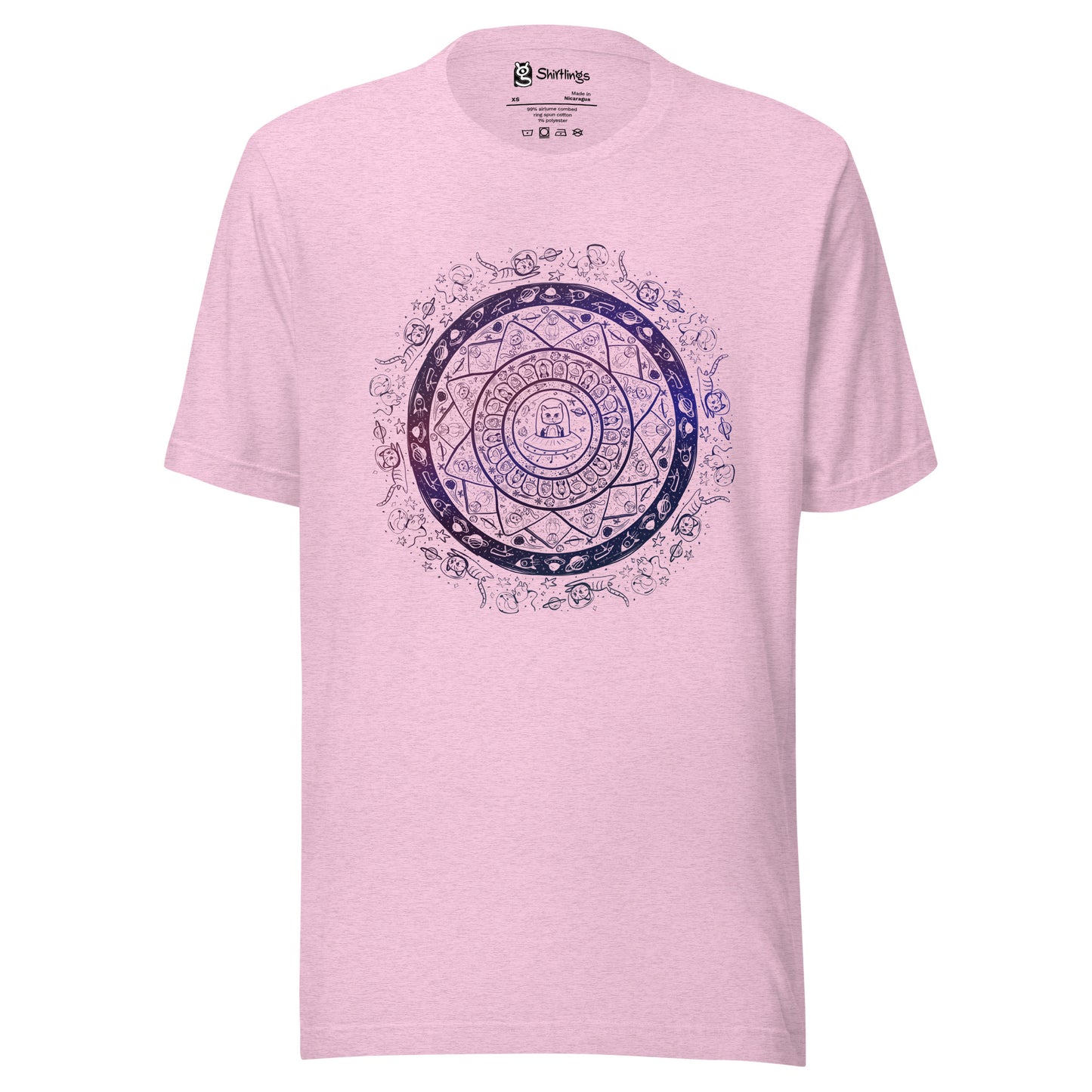 Cosmic Cat Capers: The UFO Mandala Edition