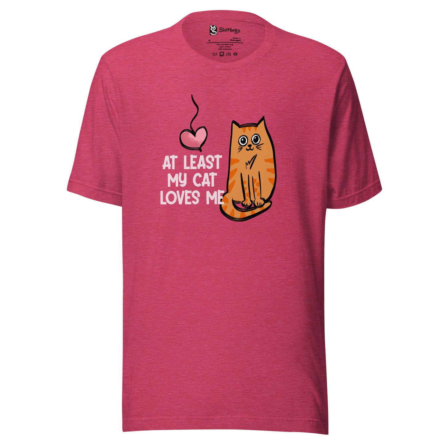 Furry Affection: At Least My Cat Loves Me Tee