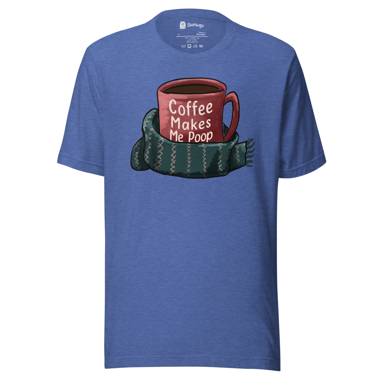 Caffeine Confessions: 'Coffee Makes Me Poop' Tee