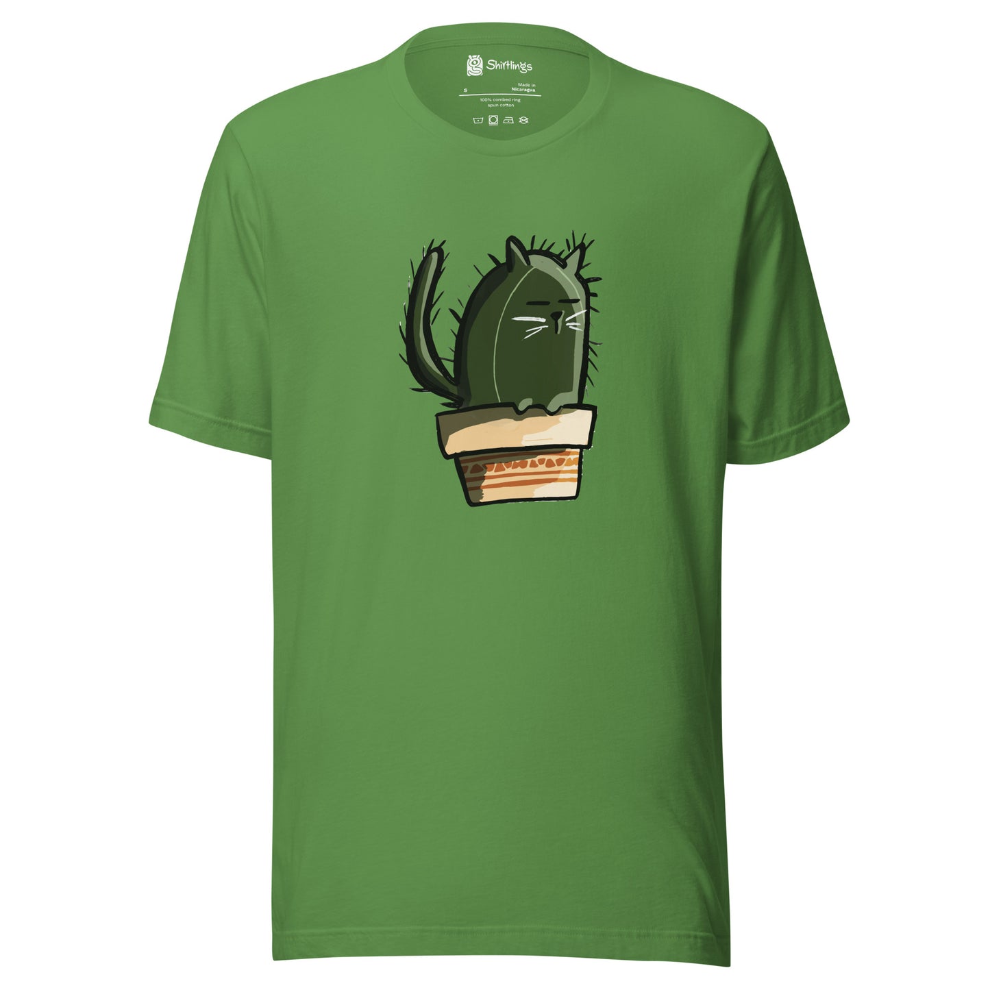 Whiskers & Spines: Cat Cactus Tee