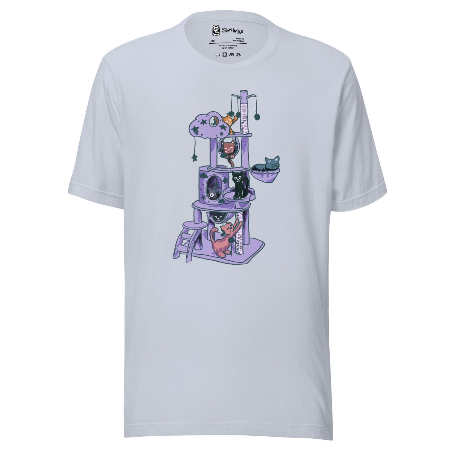 Stellar Feline Fiesta: Catnip Dreams Tee