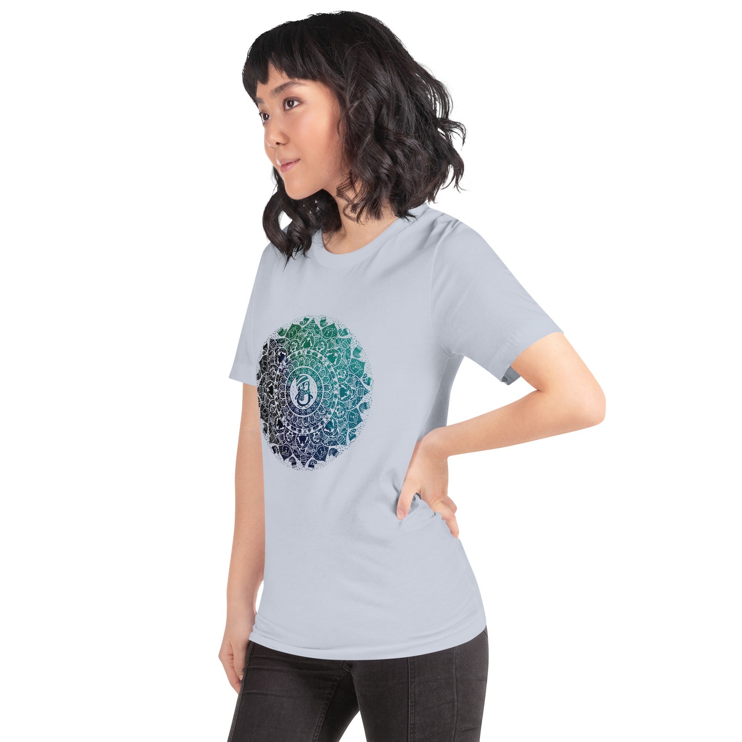 Snow, Scarves, & Slick Penguins: Mandala Magic Tee