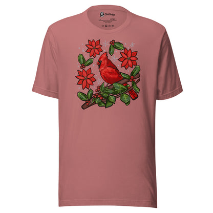 Majestic Cardinal Vibes: Adult Tee