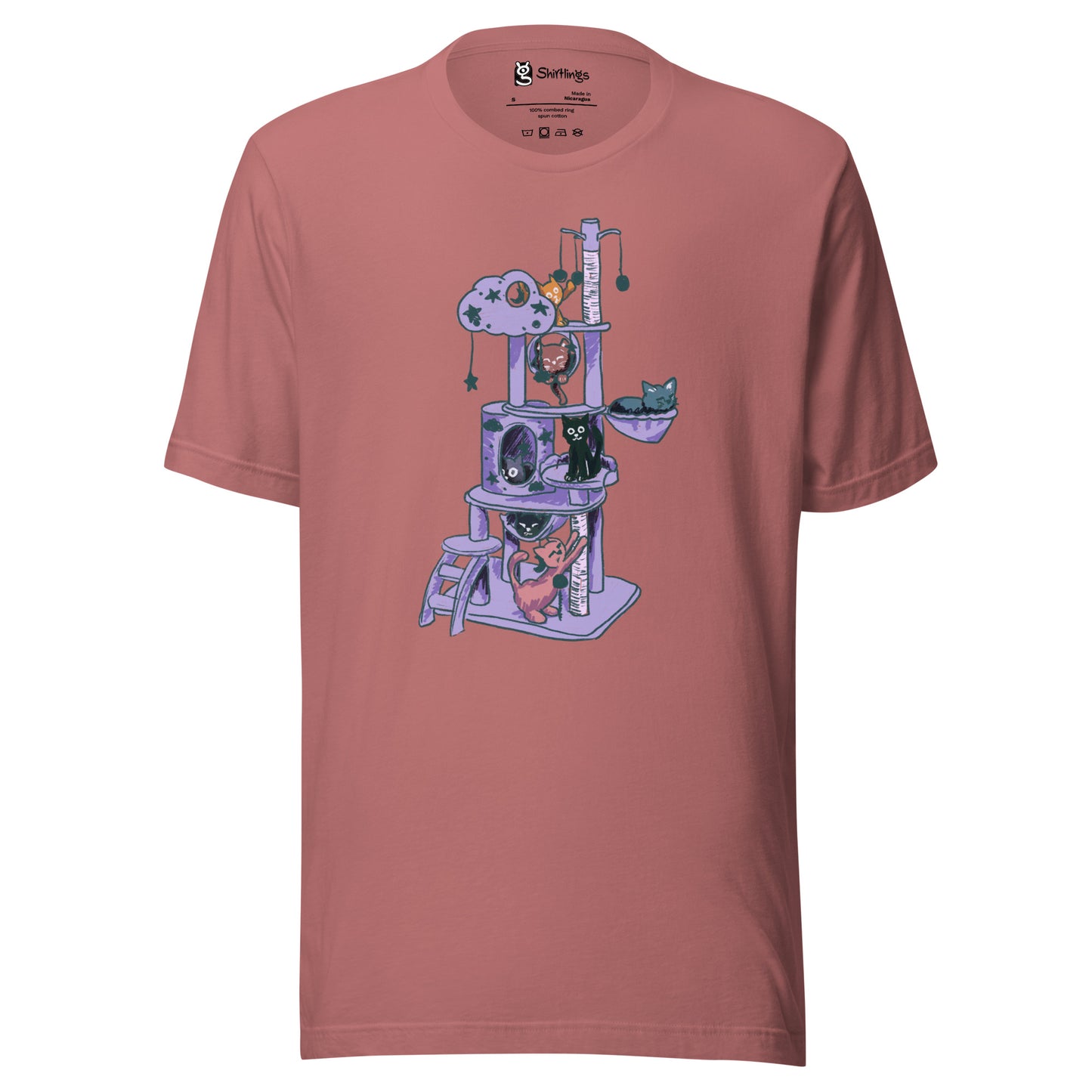 Stellar Feline Fiesta: Catnip Dreams Tee