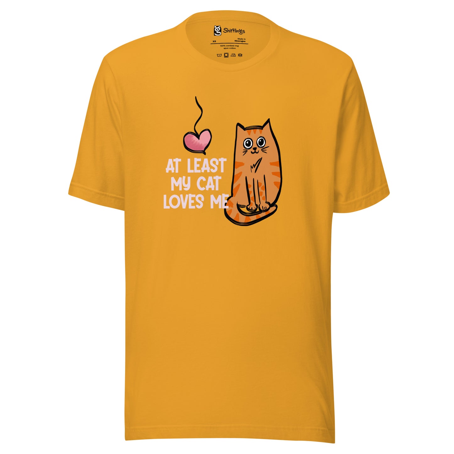 Furry Affection: At Least My Cat Loves Me Tee