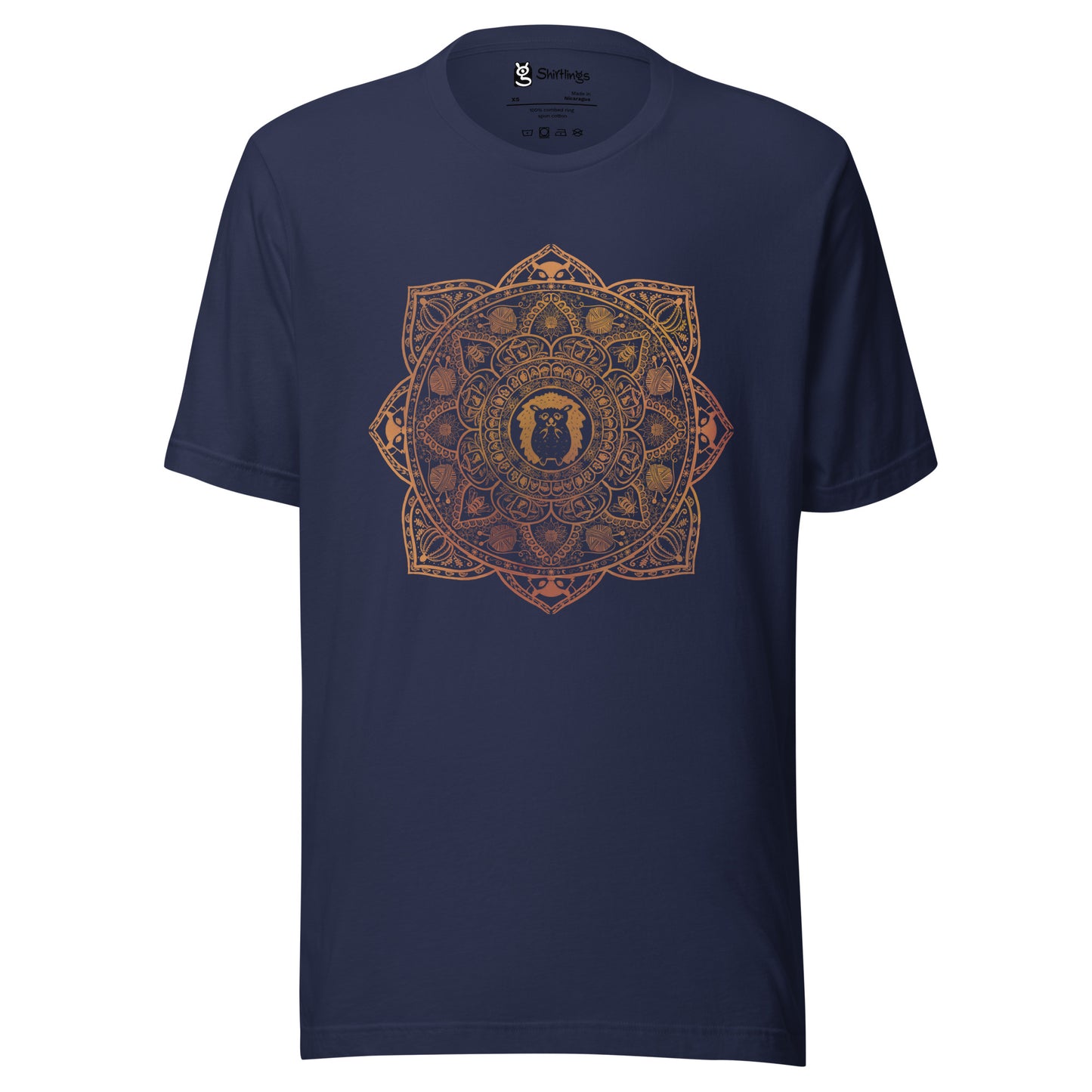 Fall Foliage & Spiky Splendor: Mandala Moments Tee