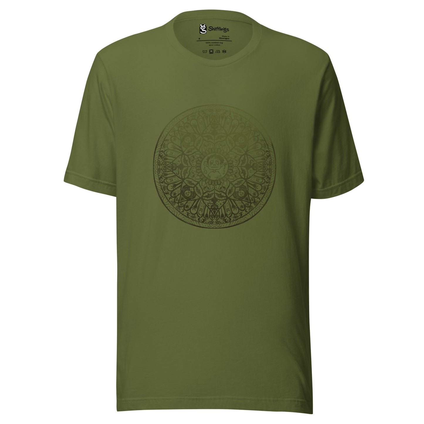 Mandala of the Macabre: Zombie-Centric Tee