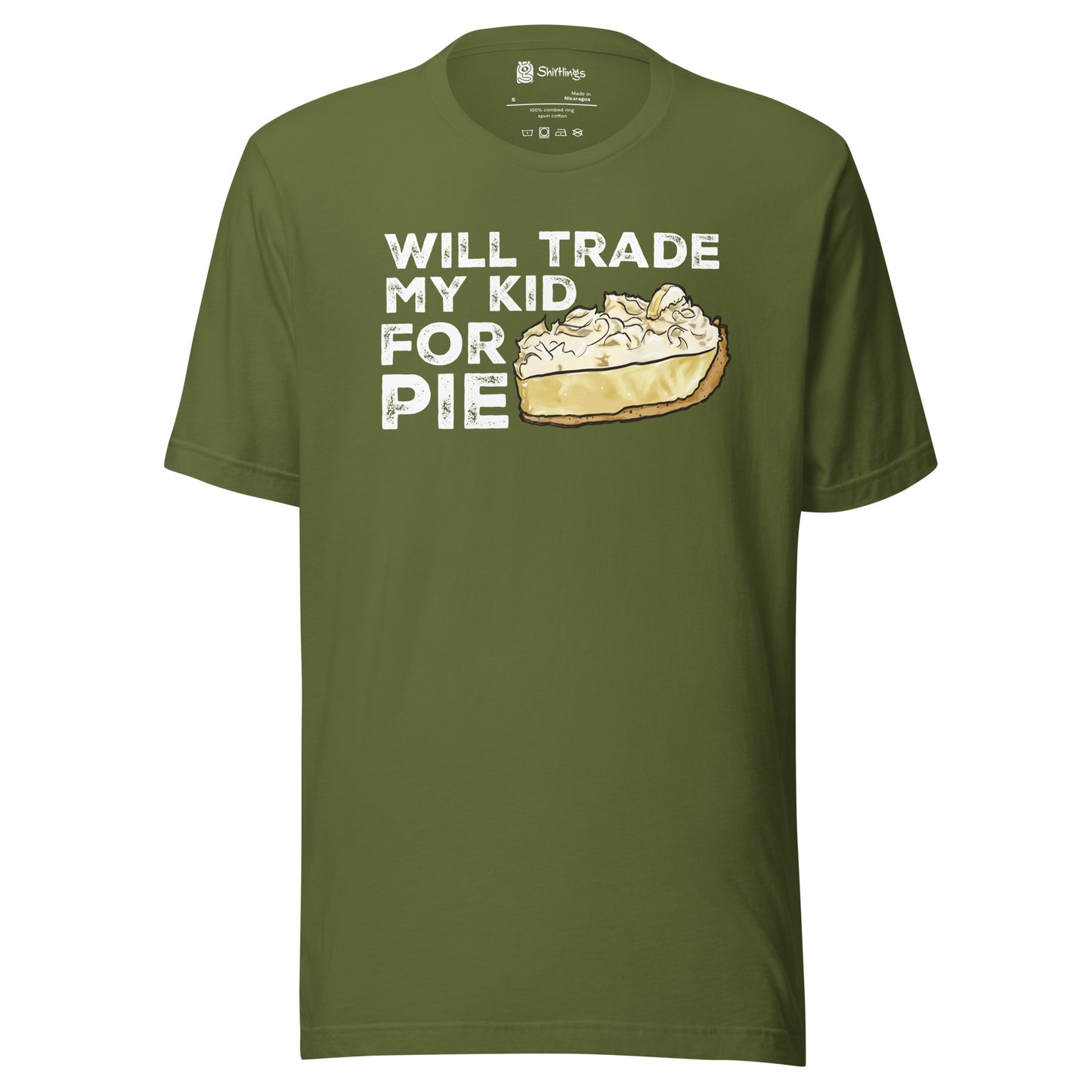 Banana Cream Pie Lover's 'Trade My Kid for Pie' Tee