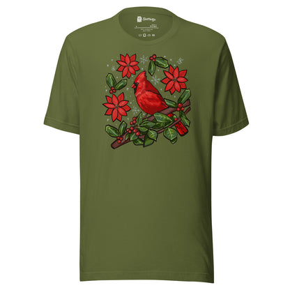 Majestic Cardinal Vibes: Adult Tee