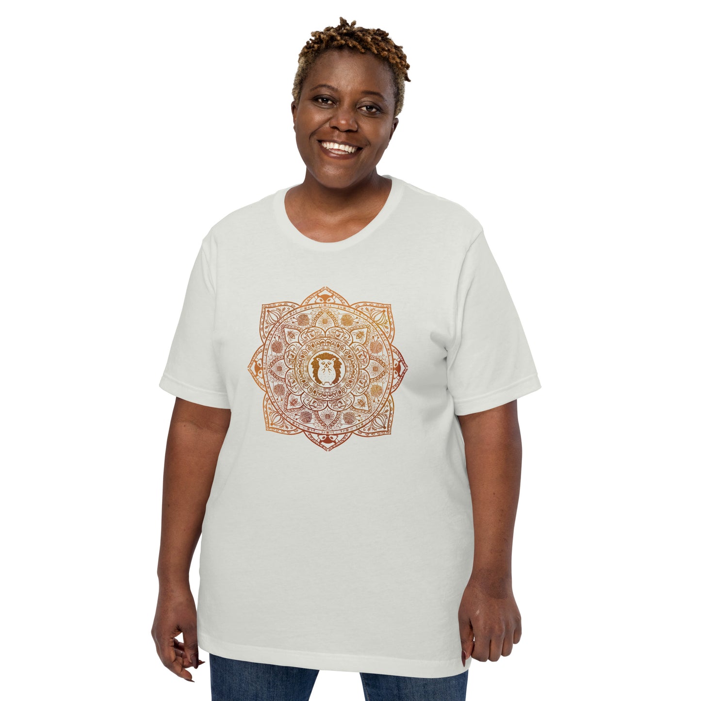 Fall Foliage & Spiky Splendor: Mandala Moments Tee