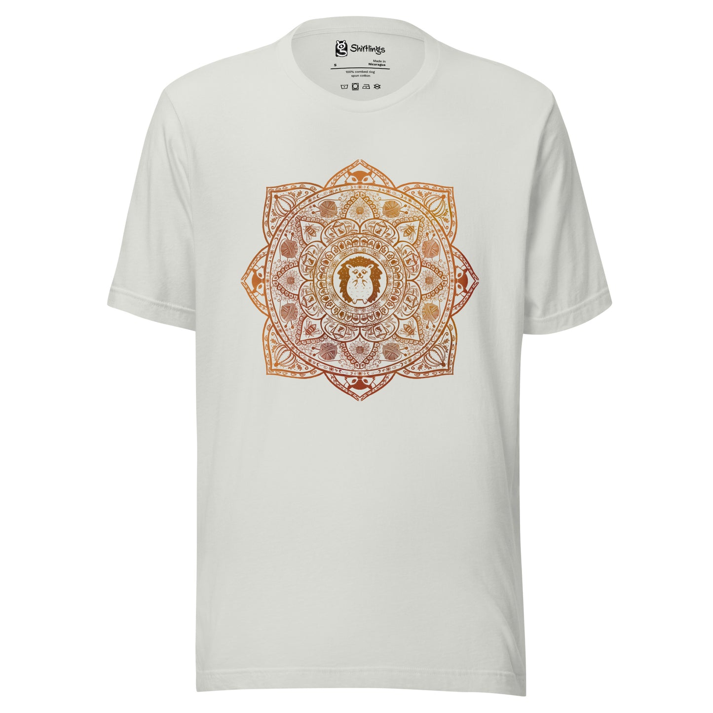 Fall Foliage & Spiky Splendor: Mandala Moments Tee