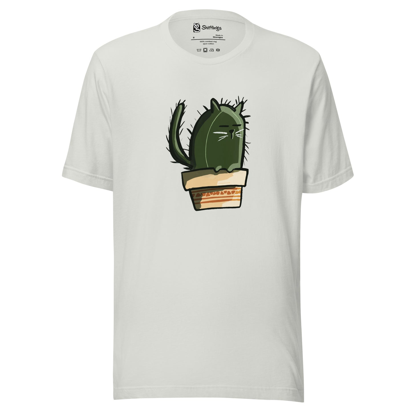 Whiskers & Spines: Cat Cactus Tee