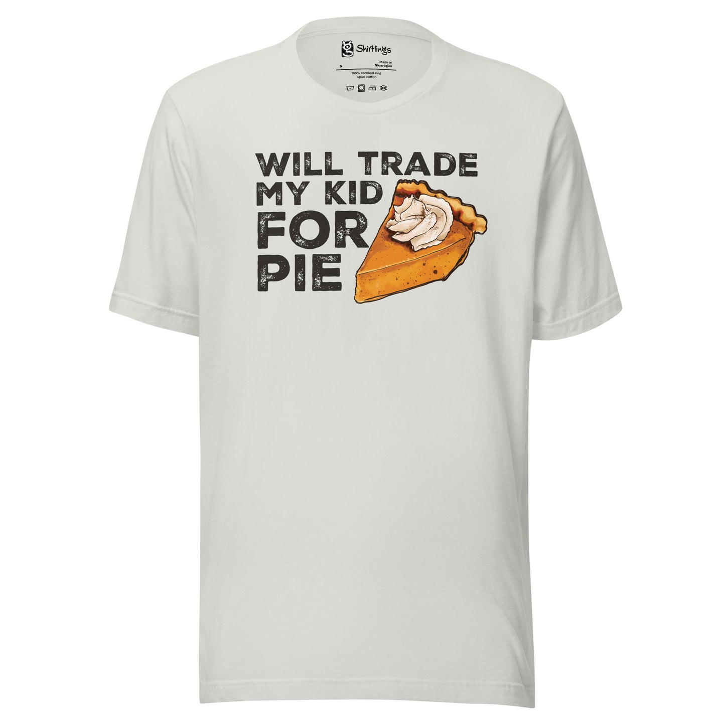 Pumpkin Pie-Lover's Dilemma: 'Trade My Kid for Pie' Tee