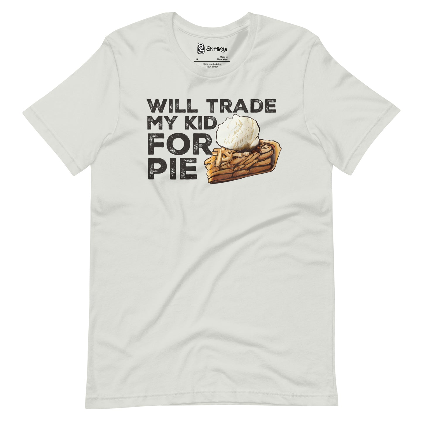 Apple Pie Lover's Confession: 'Trade My Kid for Pie' Tee