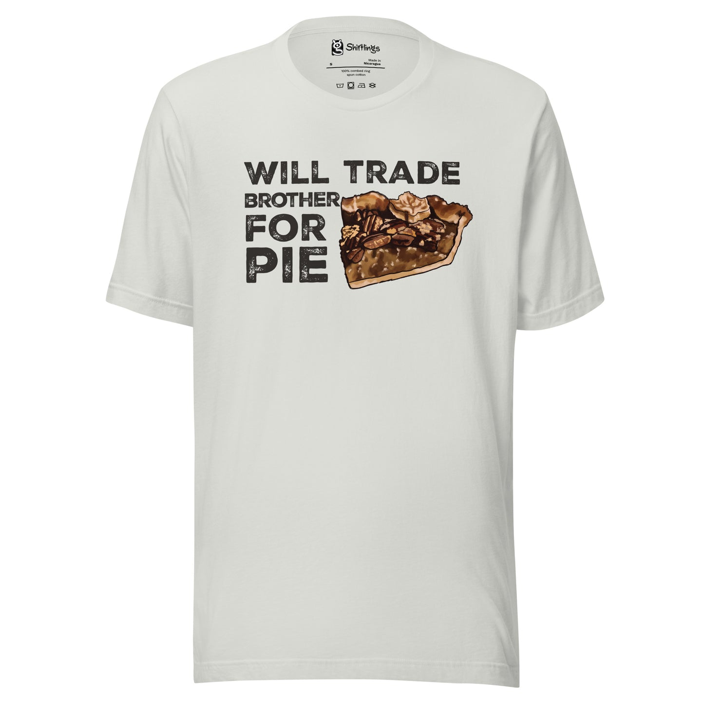 Pecan Pie Passion with a Twist: 'Trade Brother for Pie' Pecan Pie Shirt