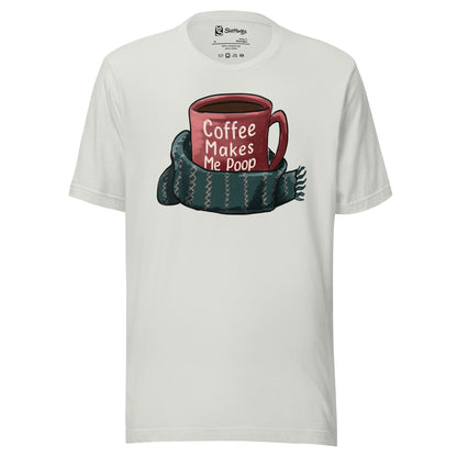 Caffeine Confessions: 'Coffee Makes Me Poop' Tee