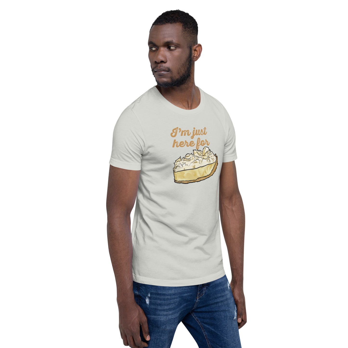 Banana Cream Bliss: 'I'm Just Here for the Pie' Tee