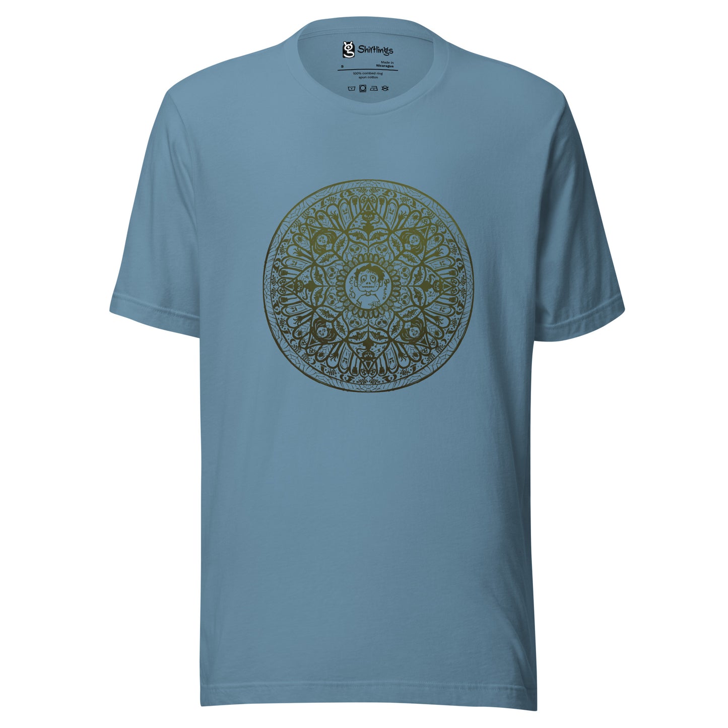 Mandala of the Macabre: Zombie-Centric Tee