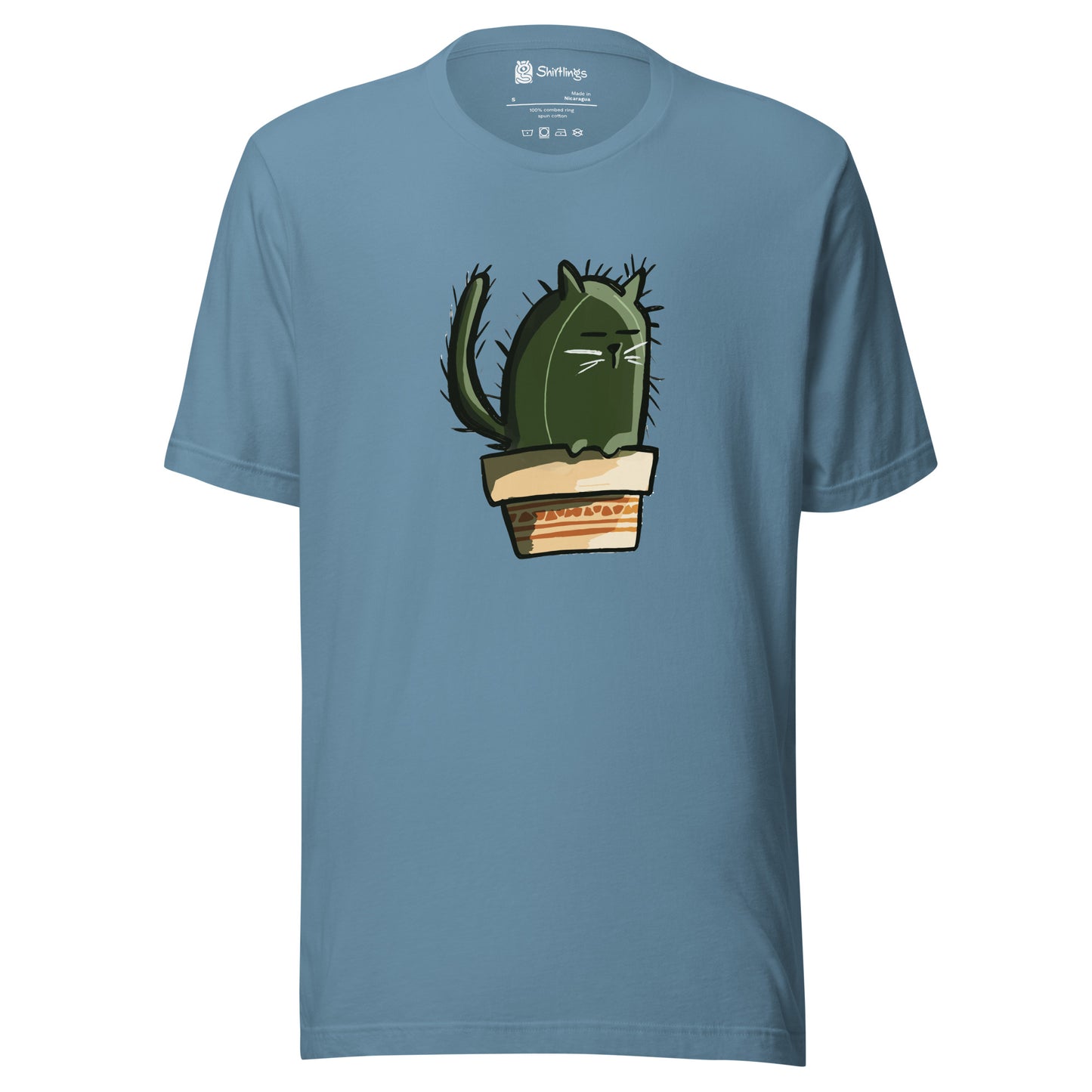 Whiskers & Spines: Cat Cactus Tee