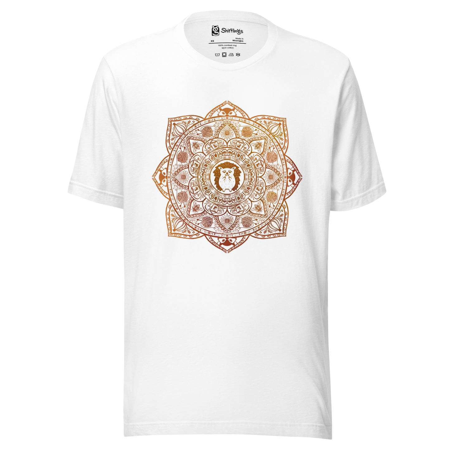 Fall Foliage & Spiky Splendor: Mandala Moments Tee