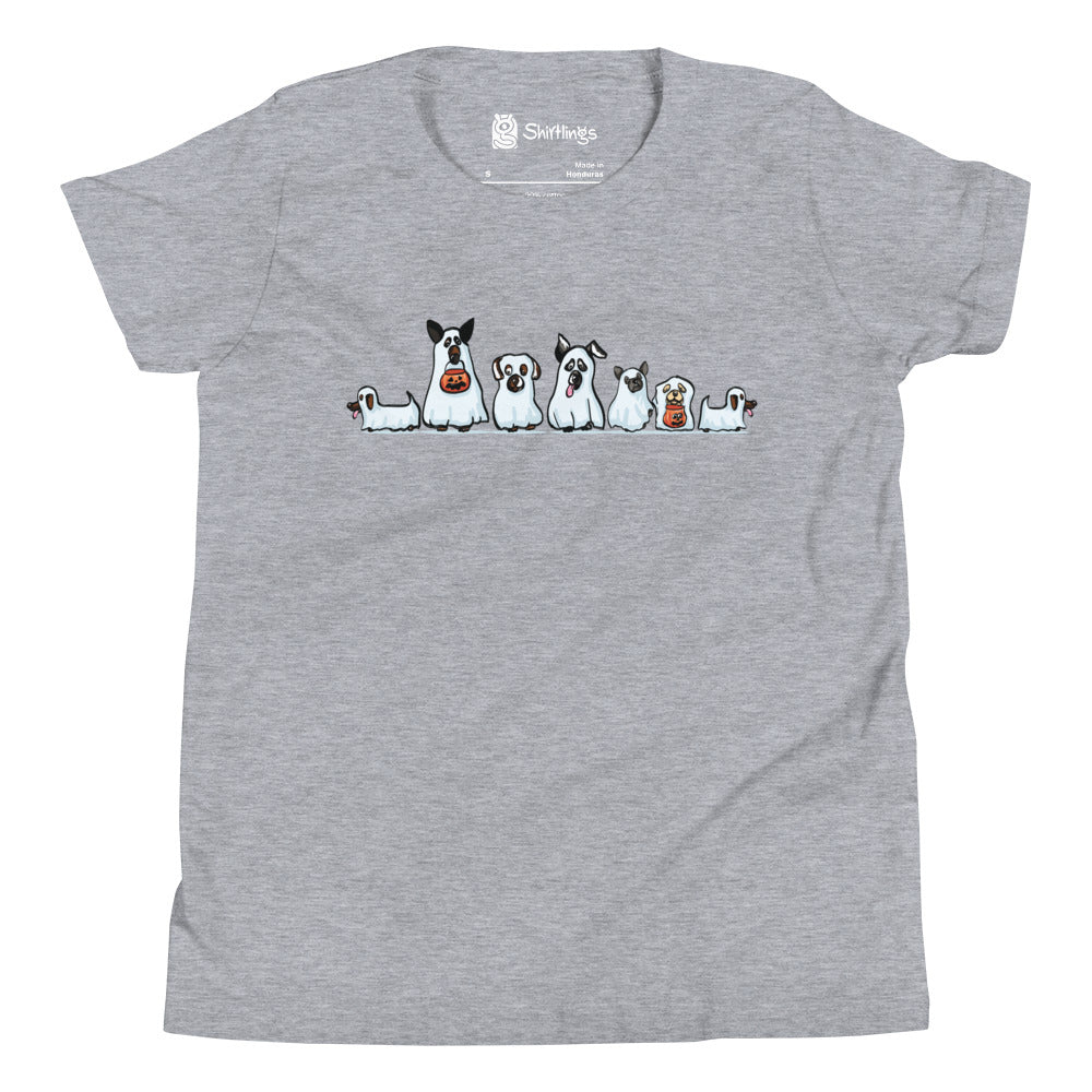 "Trick-or-Treat Dog Squad" Youth Tee