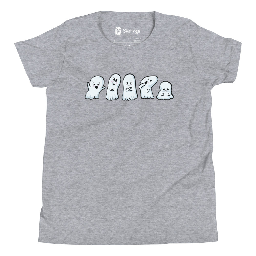 "Phantom Feelings" Funny Ghosts Youth Tee