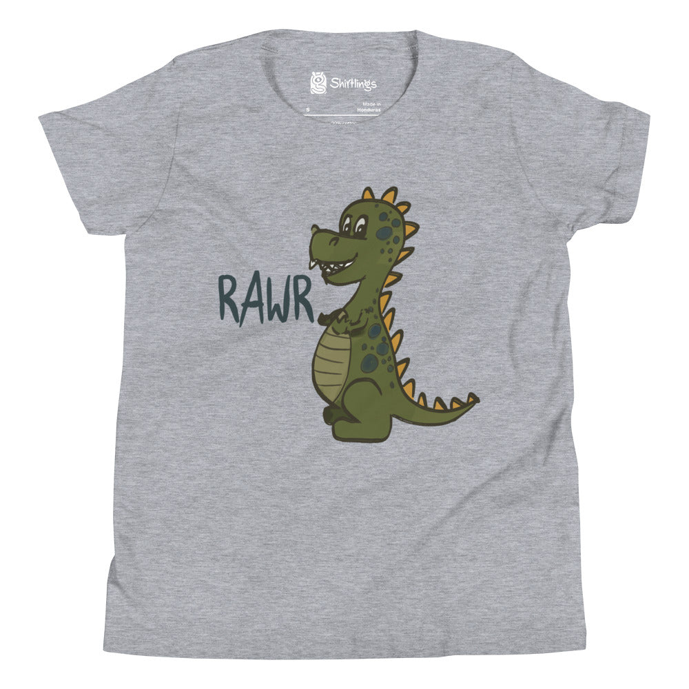 "Roaringly Stylish" Dino Youth Tee