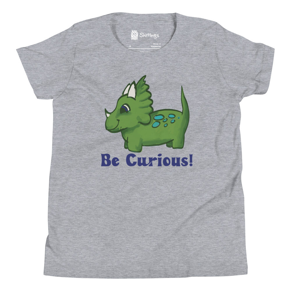 "Curious Explorer" Triceratops Delight Tee