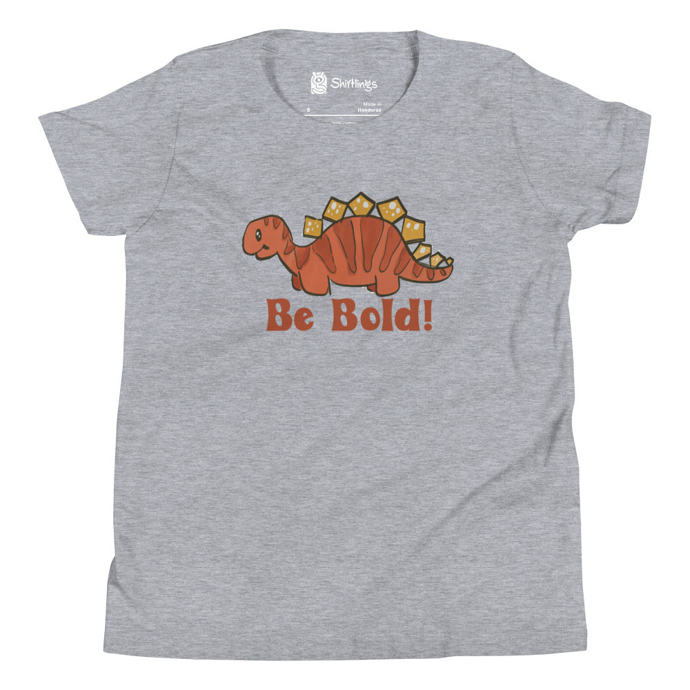 "Dino Daring" Bold Stegosaurus Youth Tee