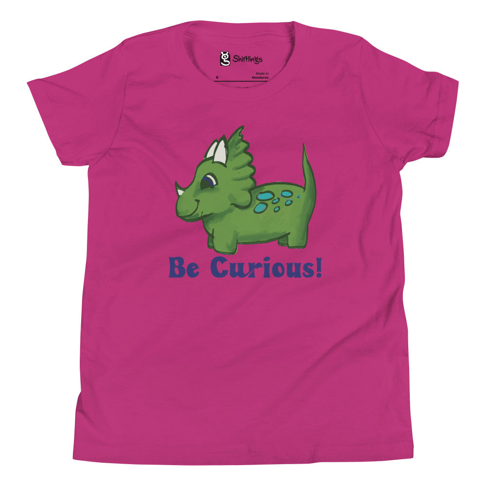 "Curious Explorer" Triceratops Delight Tee