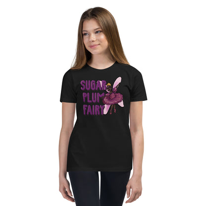 Whimsical Whirlwind: Sugar Plum Fairy Kids Tee