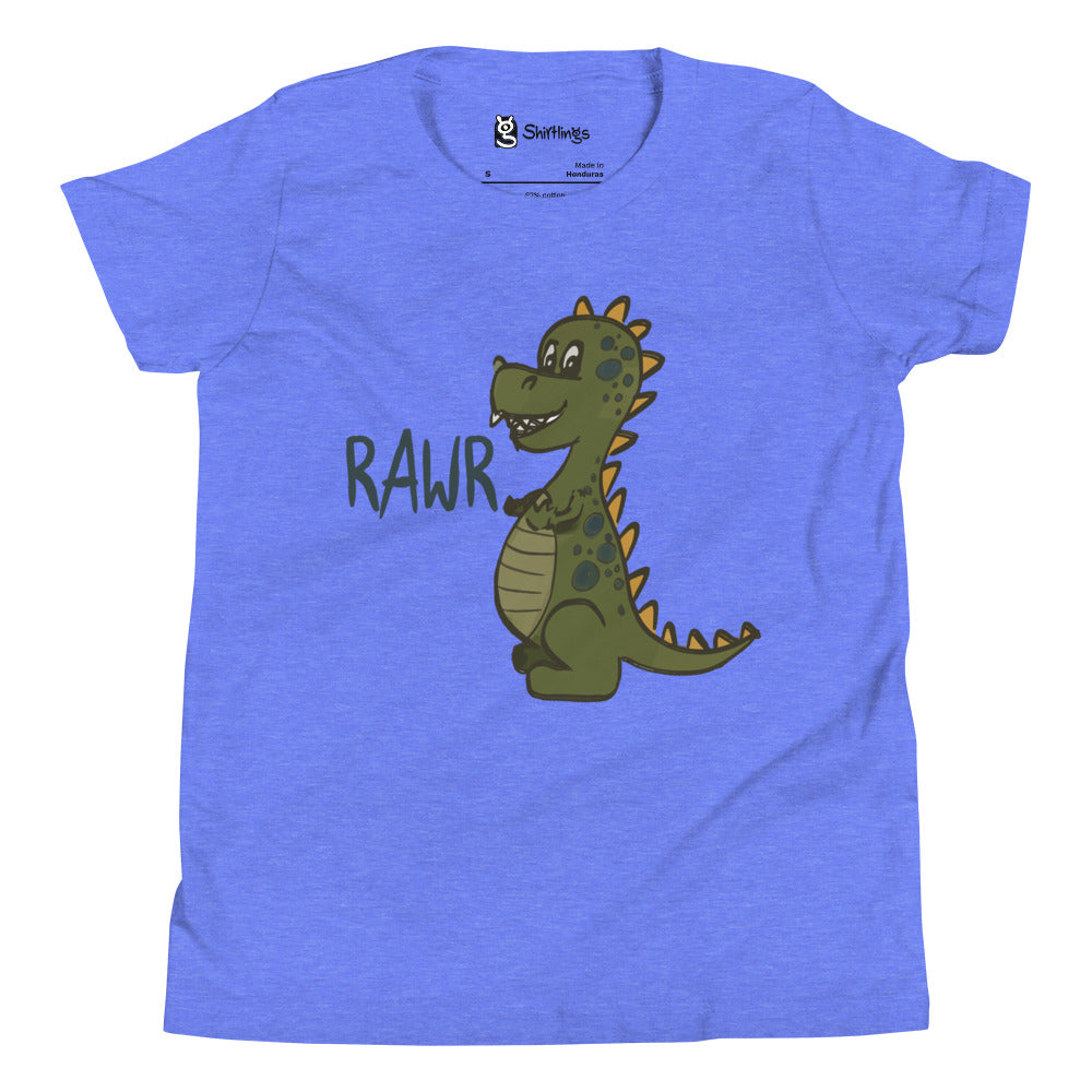 "Roaringly Stylish" Dino Youth Tee