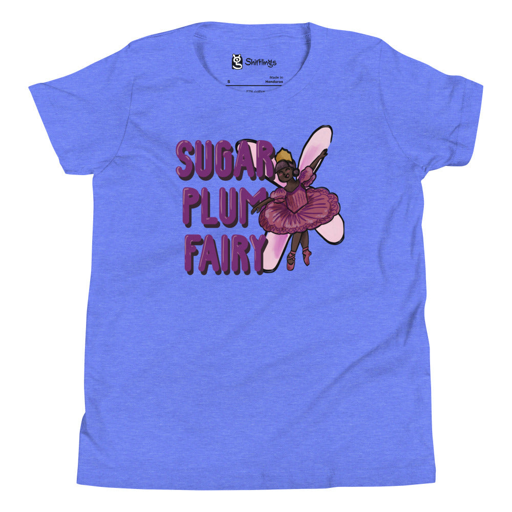 Whimsical Whirlwind: Sugar Plum Fairy Kids Tee