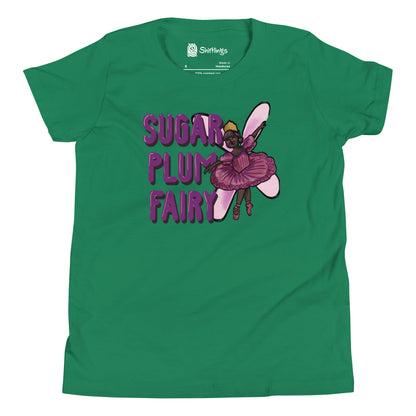 Whimsical Whirlwind: Sugar Plum Fairy Kids Tee