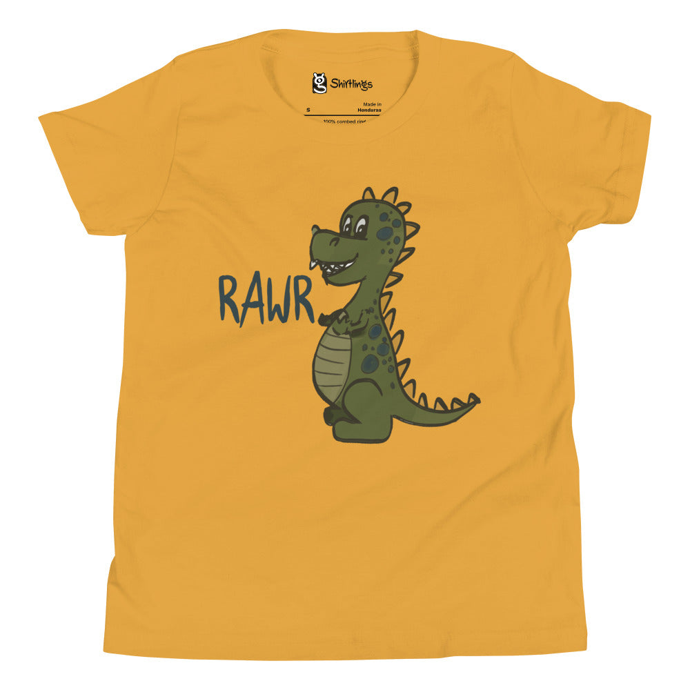 "Roaringly Stylish" Dino Youth Tee