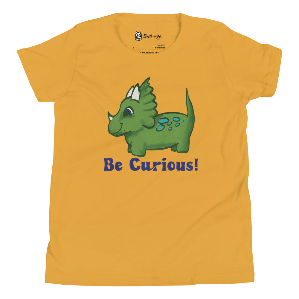 "Curious Explorer" Triceratops Delight Tee