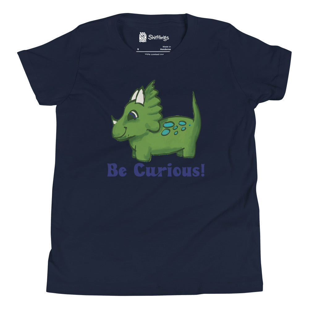 "Curious Explorer" Triceratops Delight Tee